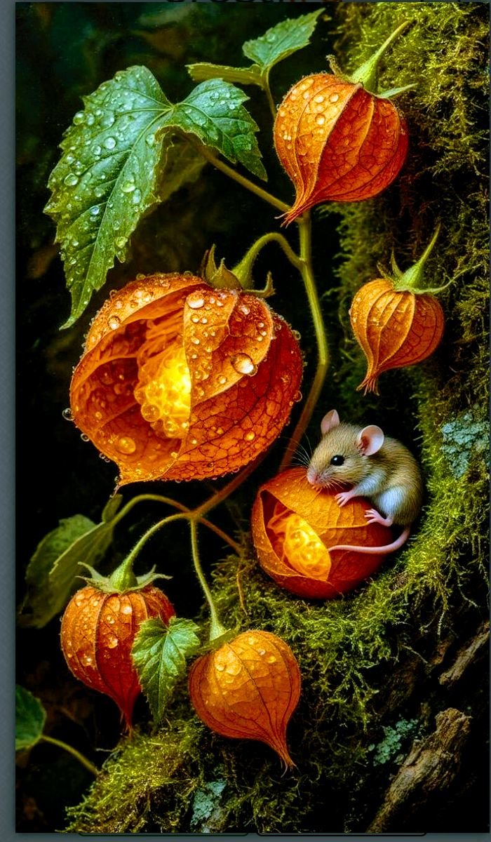 Физалис - мышь - оригинал
