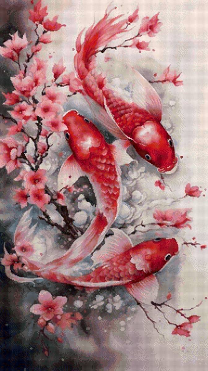 Рыбки - рыбы, животные - предпросмотр