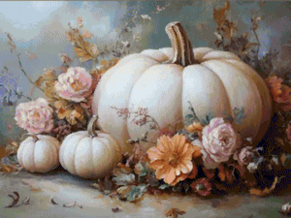 White pumpkin - предпросмотр