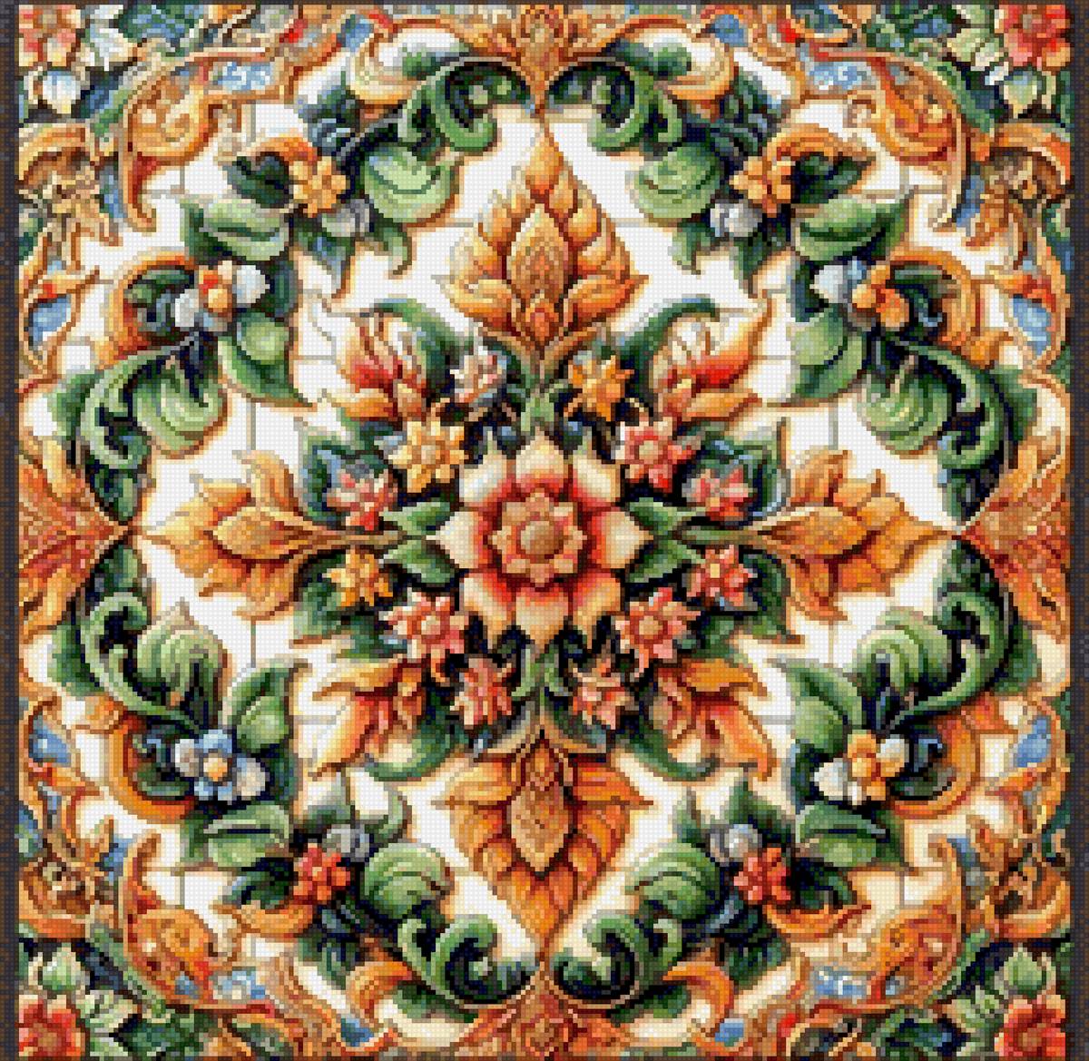 Подушка - узор - предпросмотр