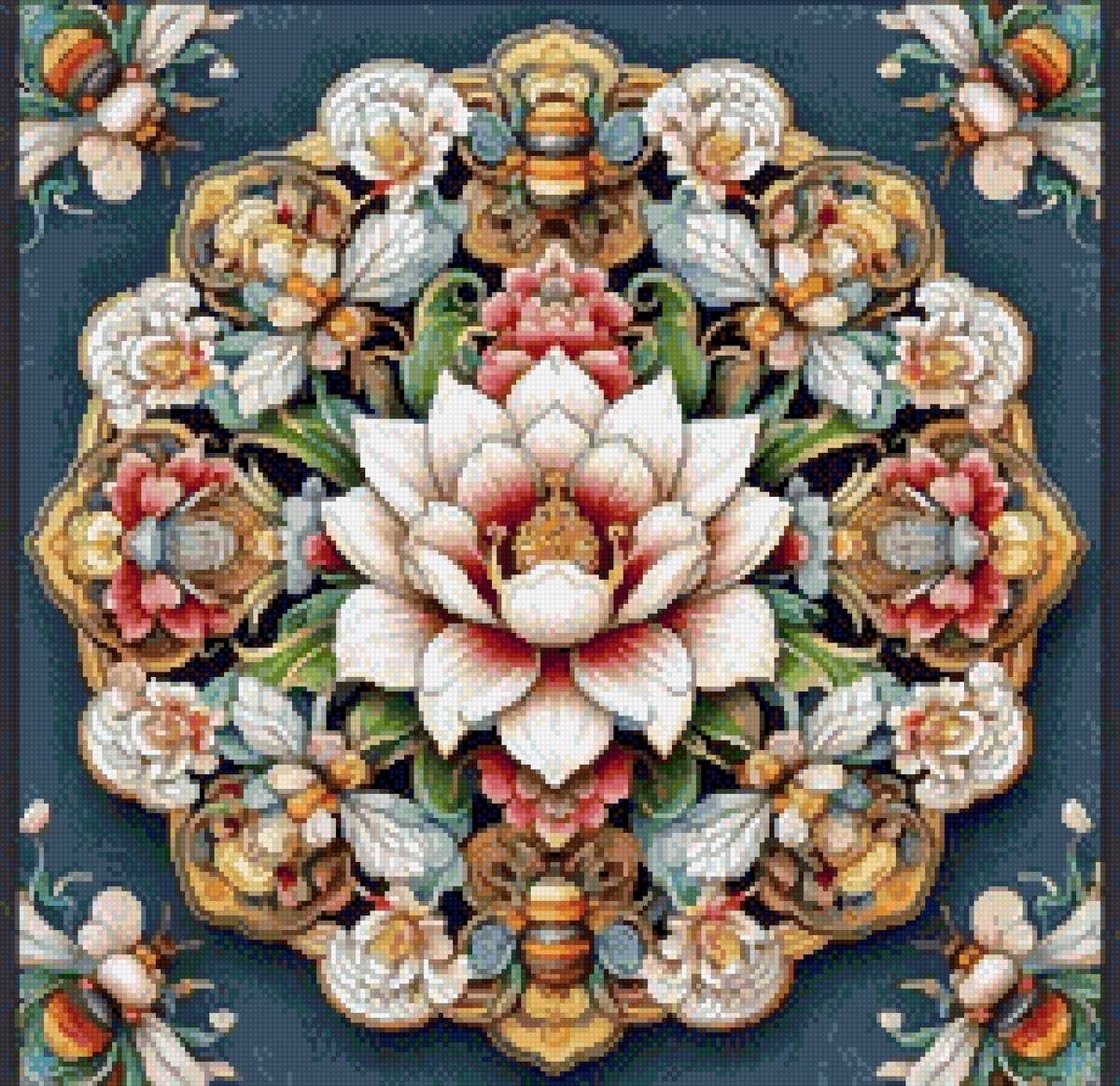 Подушка - узор - предпросмотр