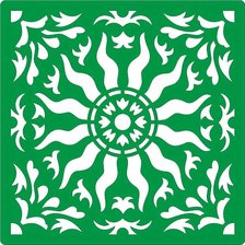 Схема вышивки «средневековый орнамент»