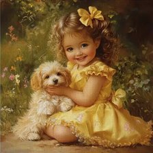 Схема вышивки «неразлучные друзья»