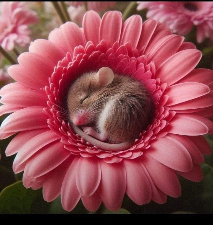 Полуденный сон - мышь - оригинал