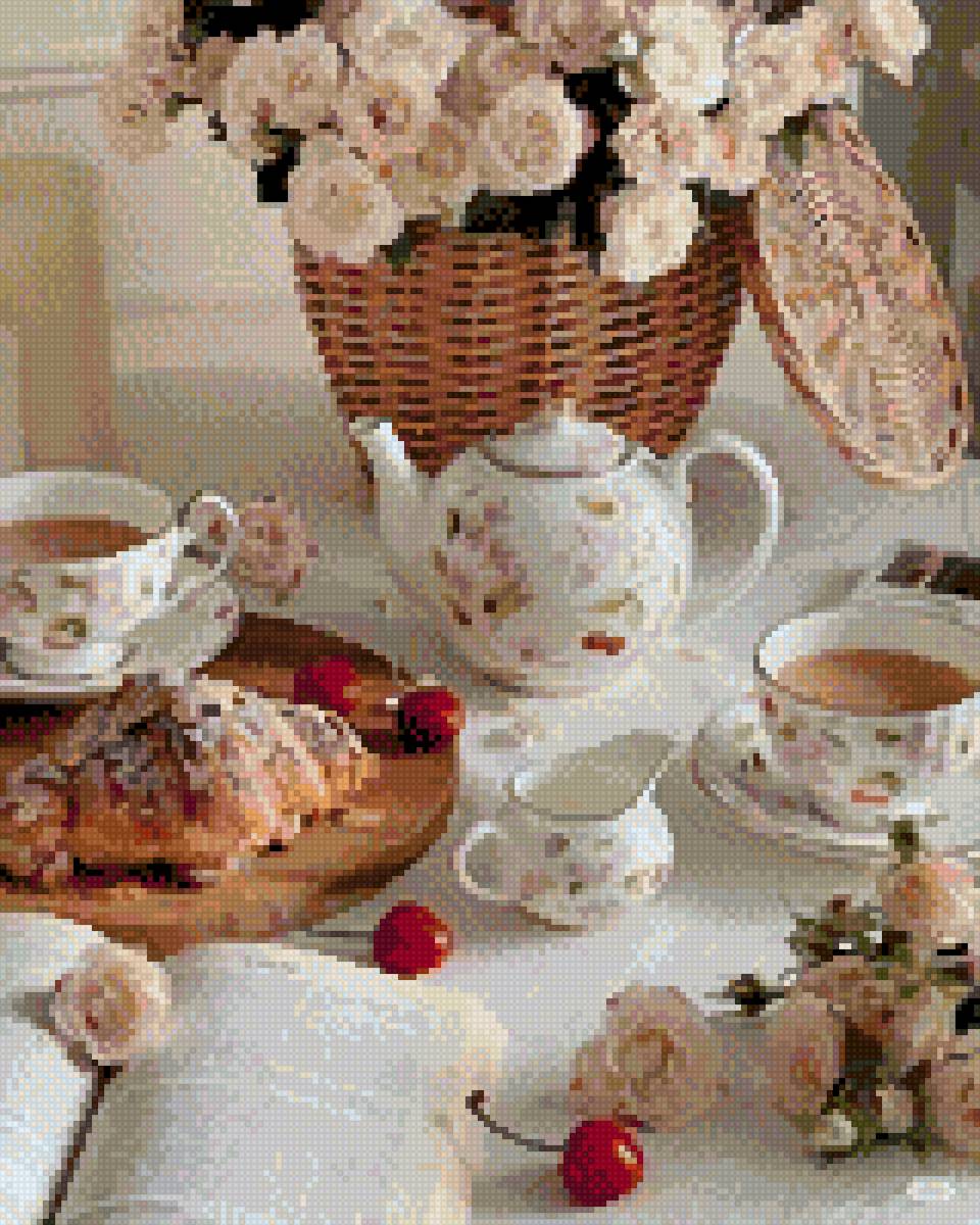 Завтрак - чай, для кухни - предпросмотр