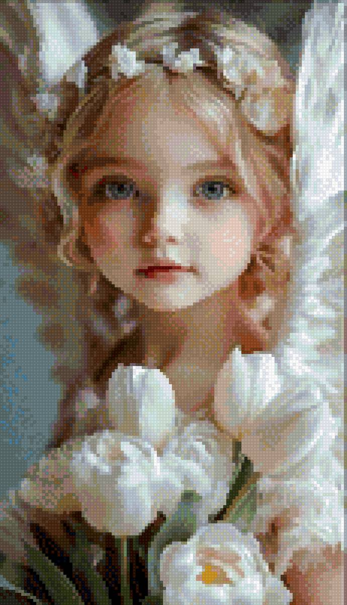 Ангел - девочка, люди, ангел - предпросмотр