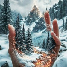 Схема вышивки «Всё в наших руках»