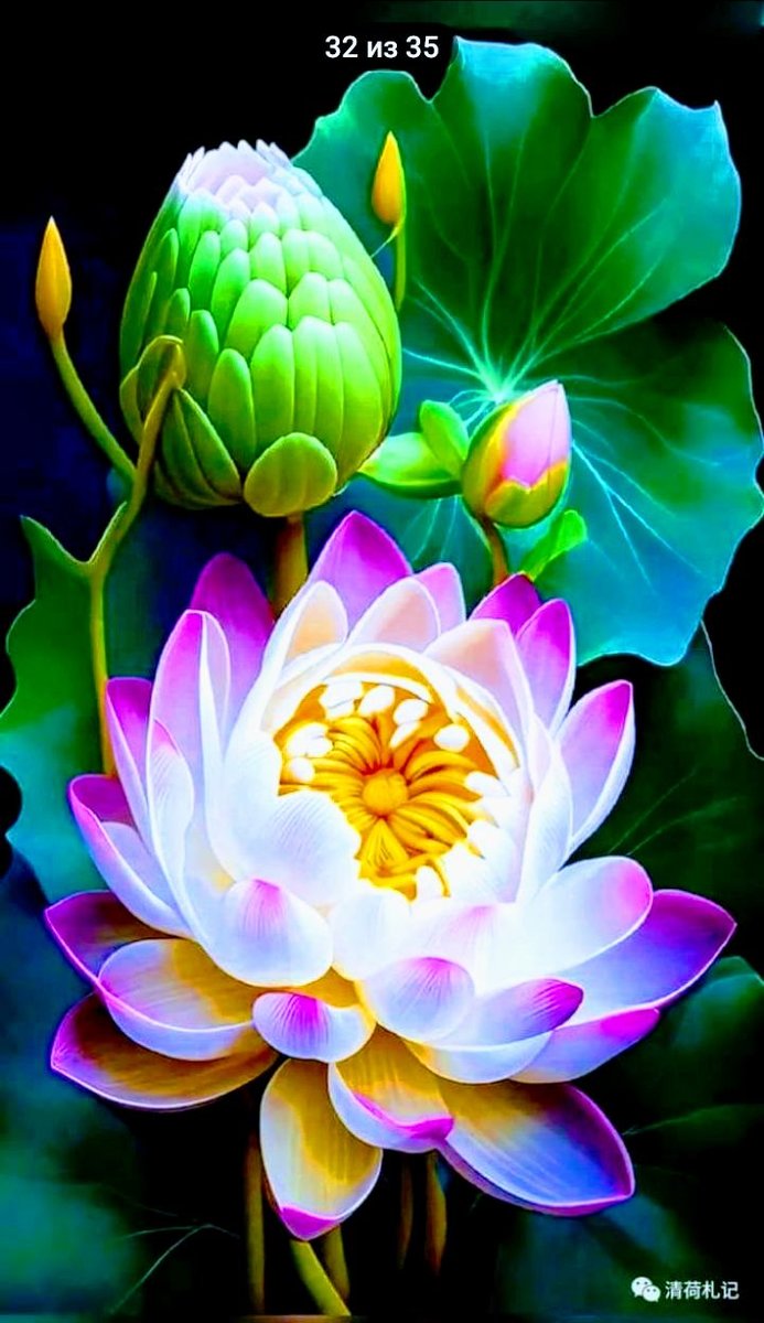 Цветы - кувшинки - оригинал