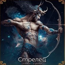 Схема вышивки «Стрелец. Зодиак.»