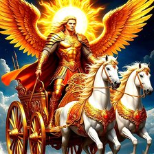 Схема вышивки «Даждьбог»