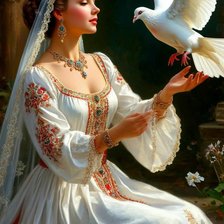 Схема вышивки «Лада»