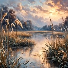 Схема вышивки «звенящая тишина»