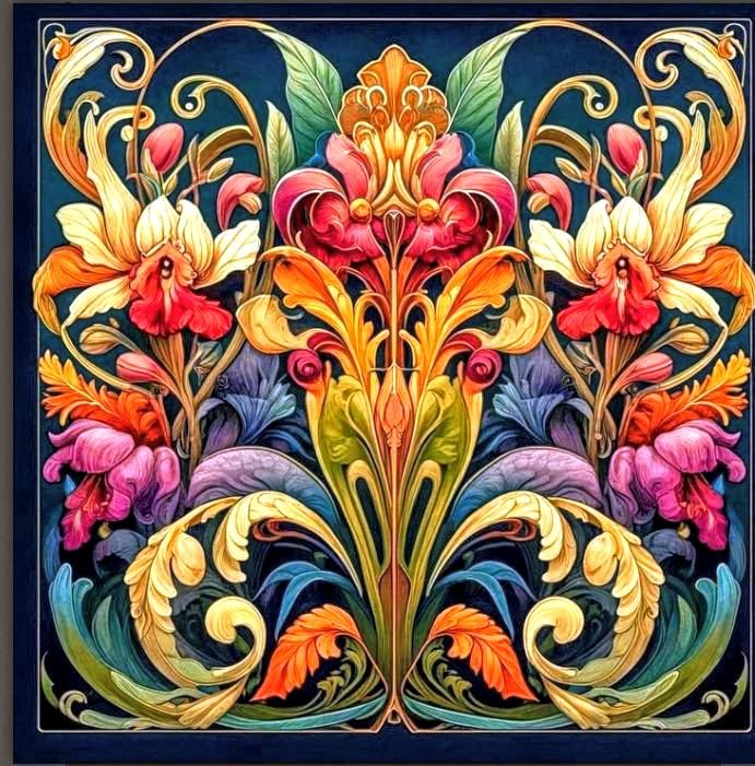 Орнамент - растения - оригинал