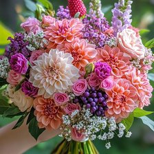 Схема вышивки «цветы»