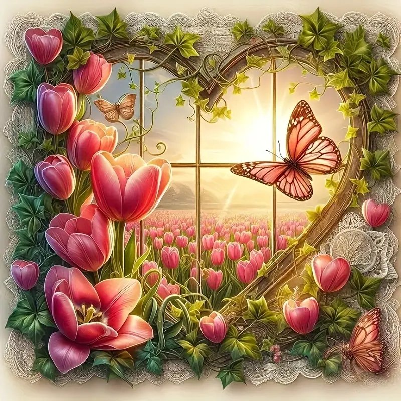 весеннее настроение - тюльпаны, солнце, весна - оригинал