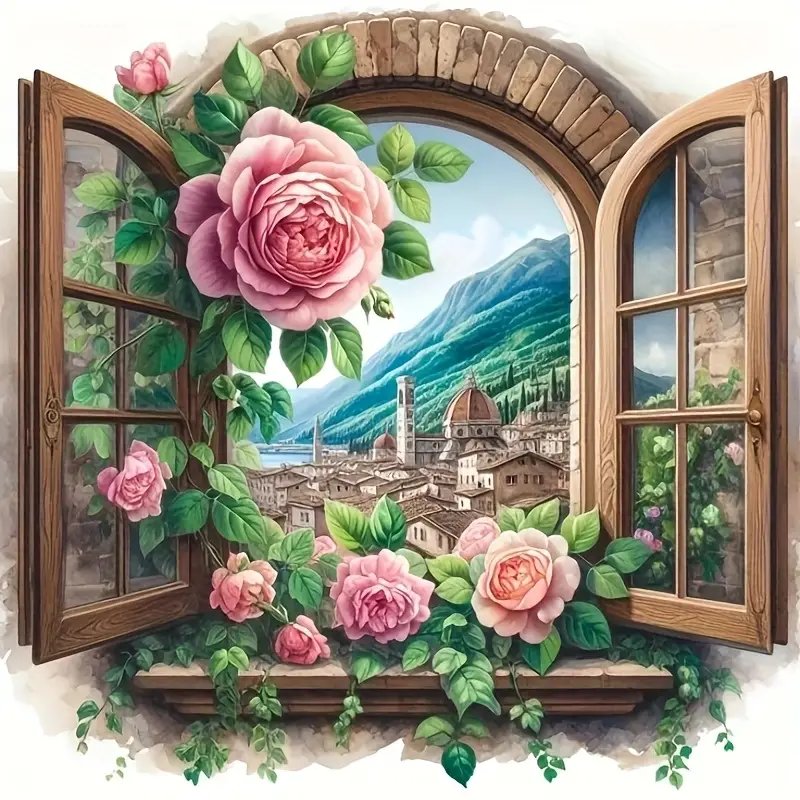 очаровательное окошко - оригинал