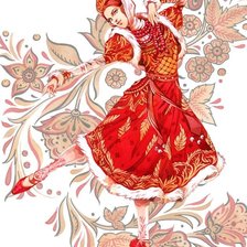 Схема вышивки «Русские ремесла. Золотая ха.»