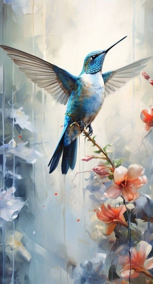 Колибри - птичка, колибри - оригинал