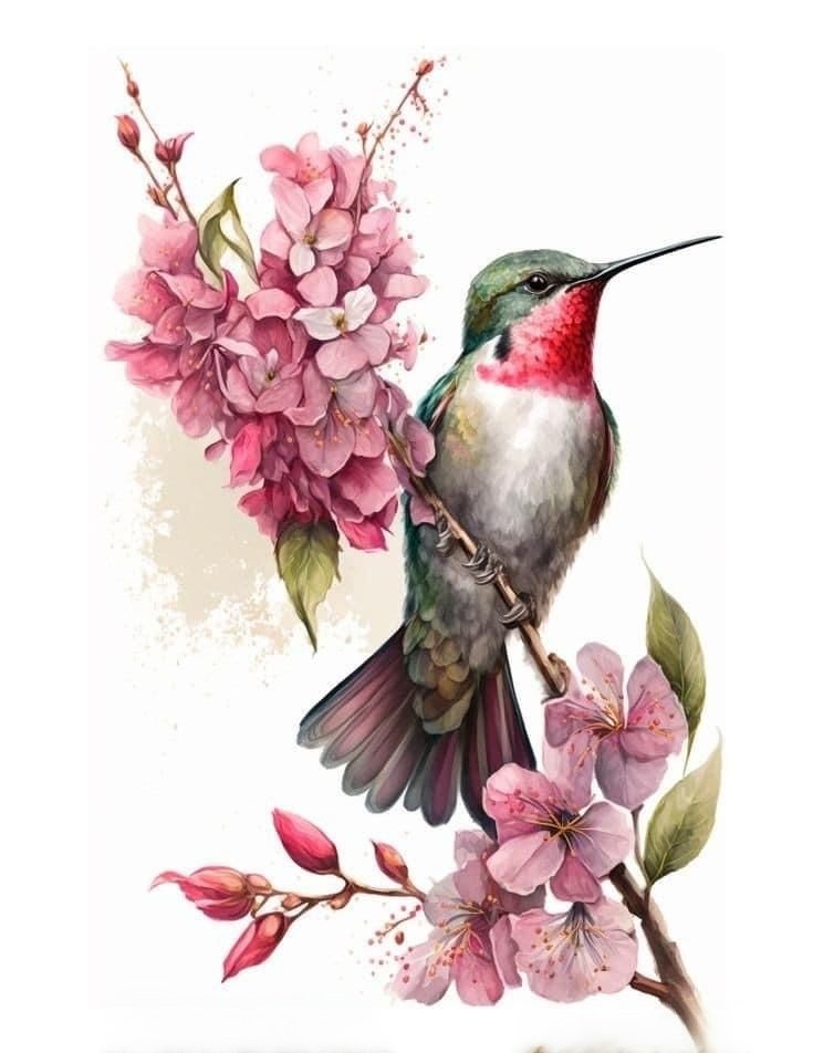 Колибри - птица колибри - оригинал