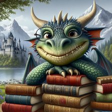 Схема вышивки «драконы»