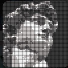 Схема вышивки «давид»