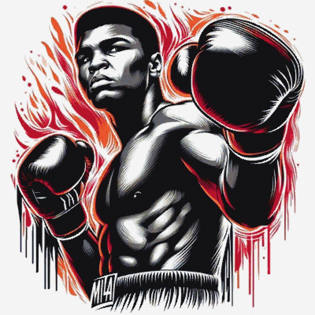 Спорт. Бокс. Мухамед Али. - предпросмотр