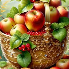 Схема вышивки «яблочный Спас»