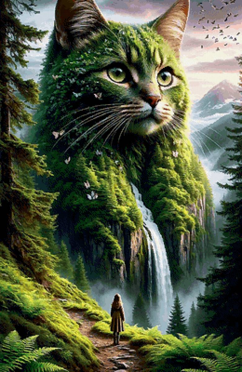 Гора-кошка - горы, пейзаж, легенды - предпросмотр