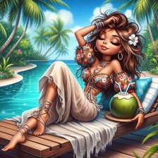 Схема вышивки «женский образ»