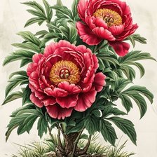 Схема вышивки «цветы»