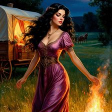 Схема вышивки «Свободный народ»