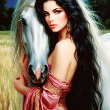 Схема вышивки «Свободный народ»