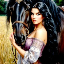 Схема вышивки «Свободный народ»