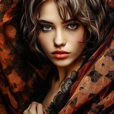 Схема вышивки «devushka»