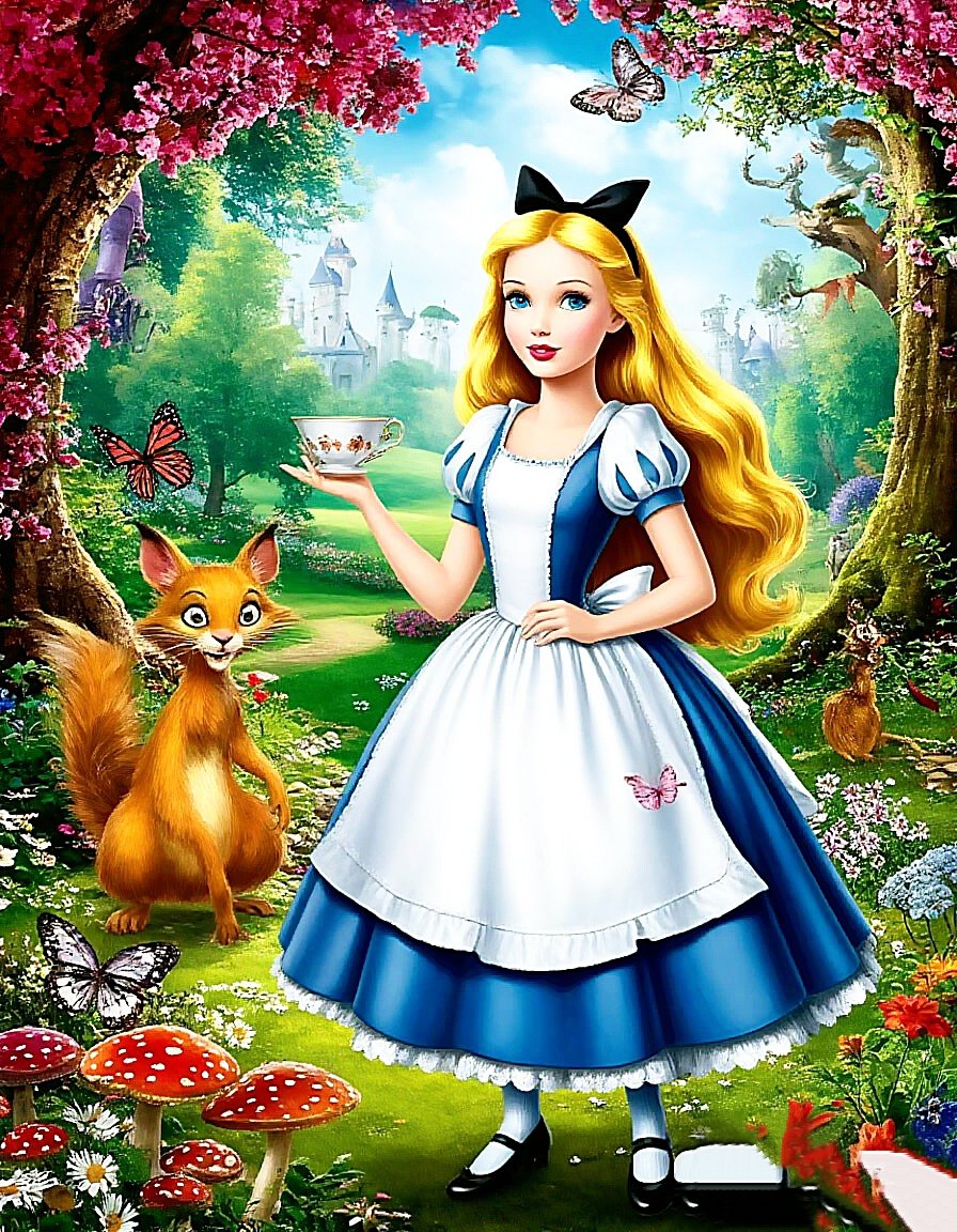 Алиса в стране чудес - сказки - оригинал