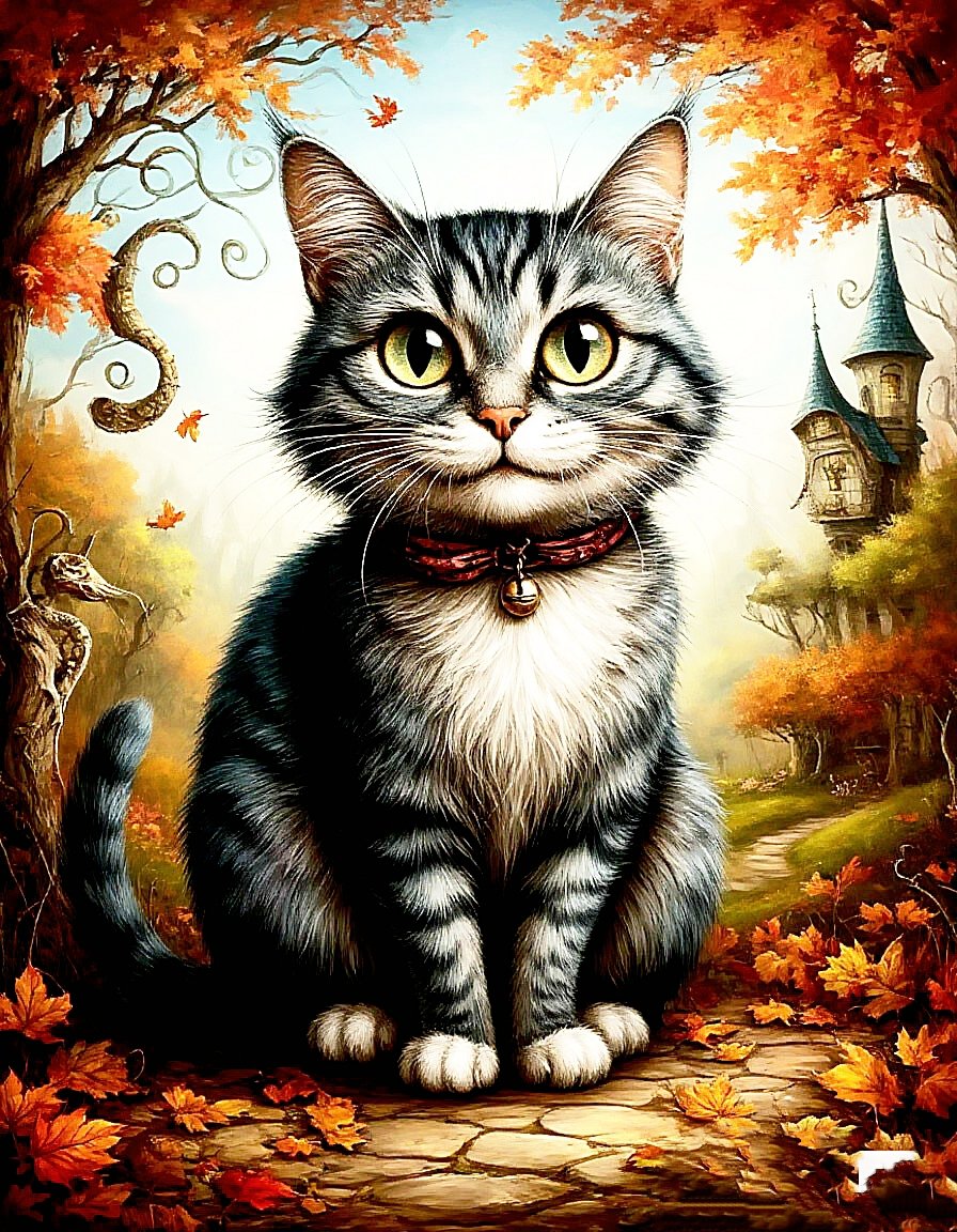 Чеширский кот - сказки - оригинал