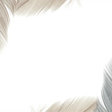 Схема вышивки «Перья»