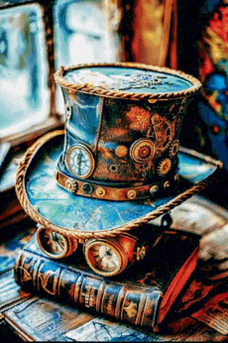 Книги - шляпа - предпросмотр