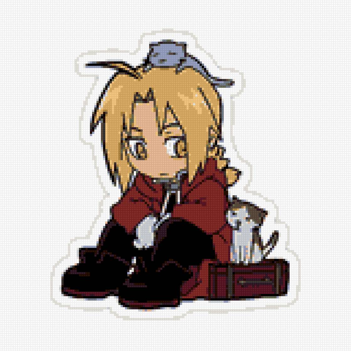 Стальной алхимик Эдвард Элрик - предпросмотр