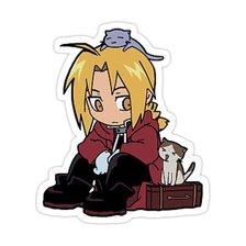 Схема вышивки «Стальной алхимик Эдвард Элрик»