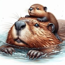 Схема вышивки «животные»