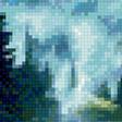 Предпросмотр схемы вышивки «Лес» (№2887823)