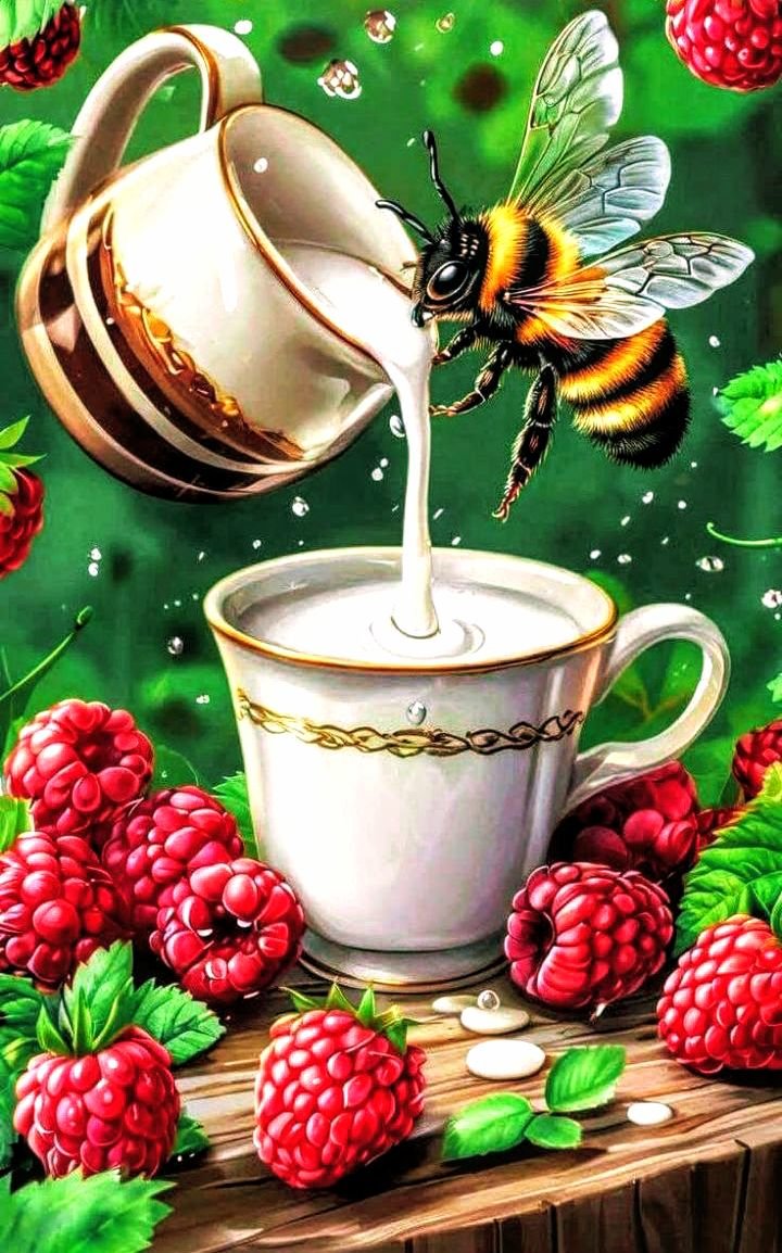 Пчелы - чай - оригинал