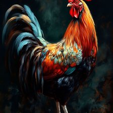 Схема вышивки «Петушок»