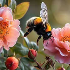 Схема вышивки «Пчёлка»