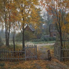 Схема вышивки «ожидание»