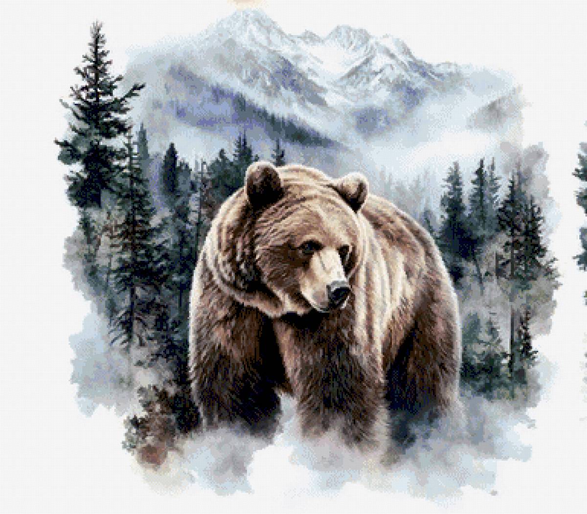 хозяин тайги - медведь бурый - предпросмотр