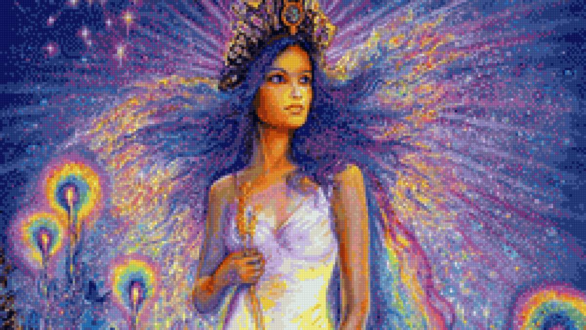 Звездная Богиня Астрея - фэнтези, богиня, звезда, звездная богиня, сказка - предпросмотр