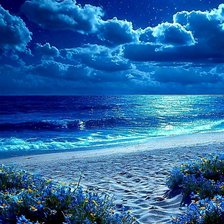 Схема вышивки «Цветы в корзине»