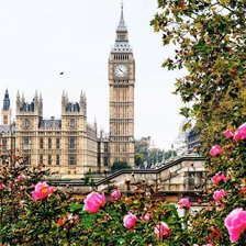 Схема вышивки «Биг Бэн»